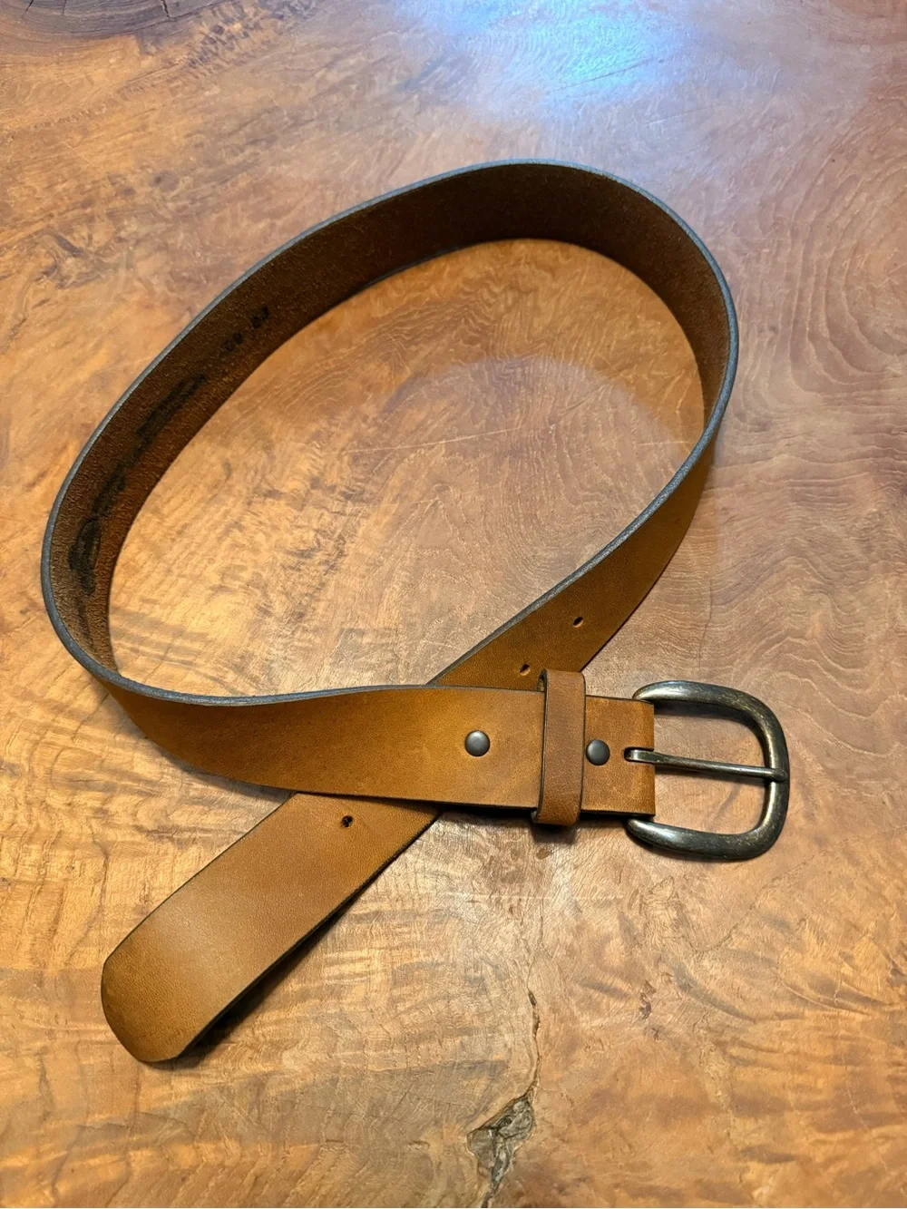 Tan Leather Belt